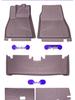 Xiaopeng M03 TPE Floor Mats: Eco-friendly, Waterproof, Wear-resistant Mats In Original Car Color, Compatible with 24-25 Models for Full Car Coverage.