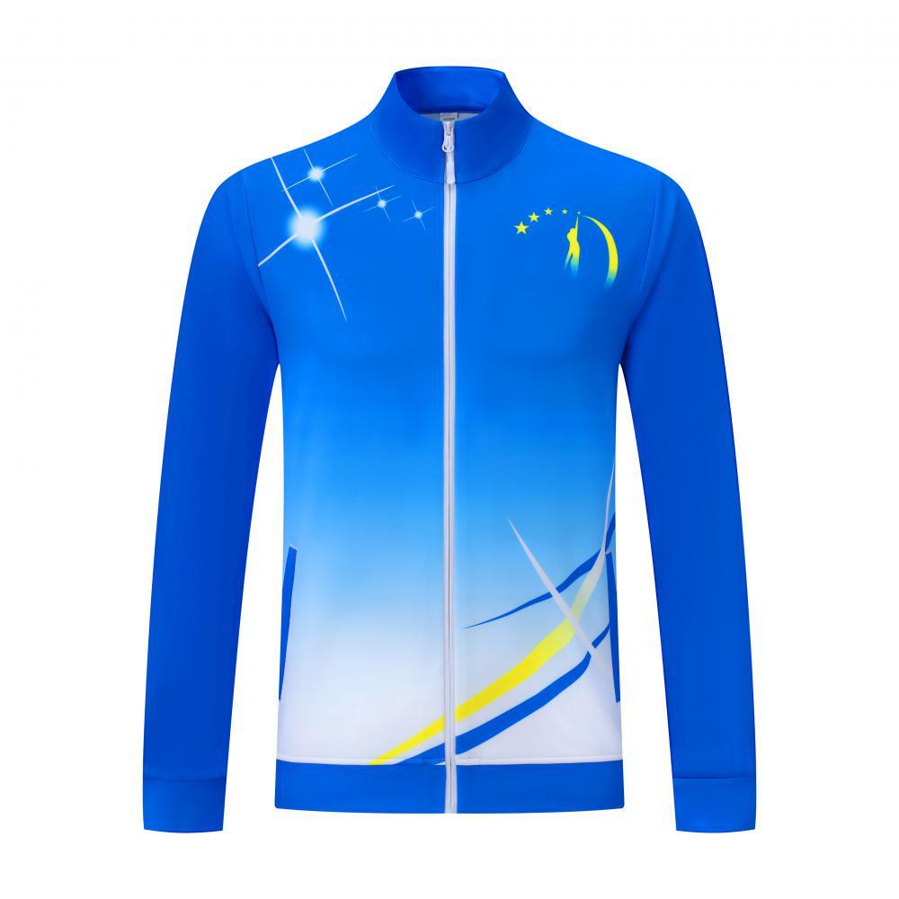 Unisex Autumn/Winter Table Tennis & Badminton Sports Jacket Set - Casual Coach & Team Uniform
