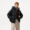 Tanbor Women's Loose Hooded Short Down Jacket