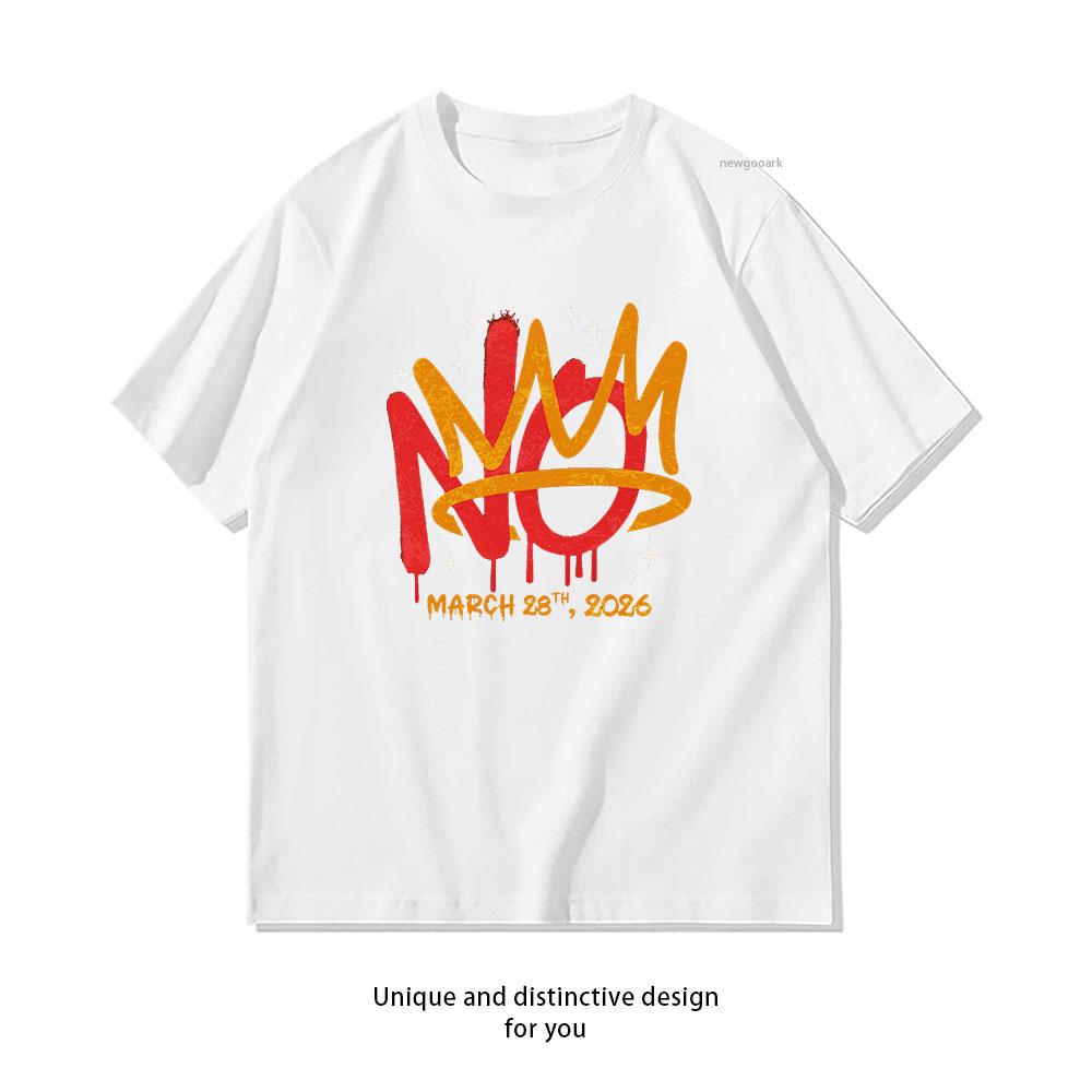 

No Kings in America March 28 2026 No Kings Day Classic TShirt Women Unisex Casual cotton printed t shirts 3XL