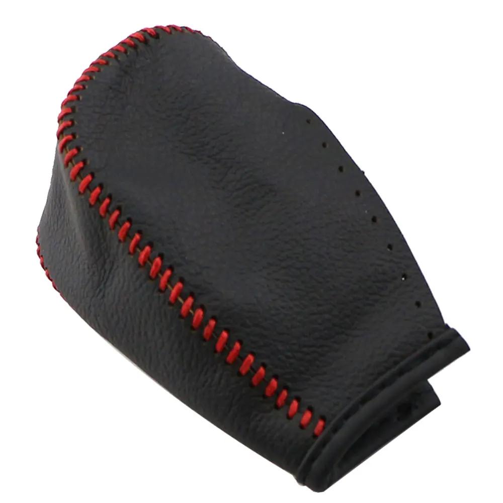 Car Gear Head Shift Collars for Mitsubishi Outlander 2016 - 2025 AT Gear Shift Knob Cover Leather Protector Inner Accessories