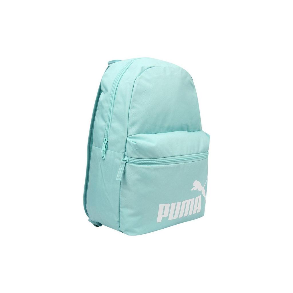 Puma Large Capacity Sports Student Zipper Fabric Backpack Unisex Backpack Angel-Blue 075487-55
