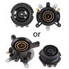 Professional Electric Kettle Thermostat Switch a Set of Base Coupler, Temperature Control Switch for Kettle, Black