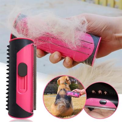 3in1 Deshedding Undercoat&Pelzbürste Haustier Hund Massagekamm Magischer Haustierkamm Entfusselkamm Hundehaarbürste Hundereinigungs- und Pflegewerkzeuge