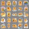 50 Capybara Cartoon Stickers: Cute Animal Decorations for Water Cups & Journals