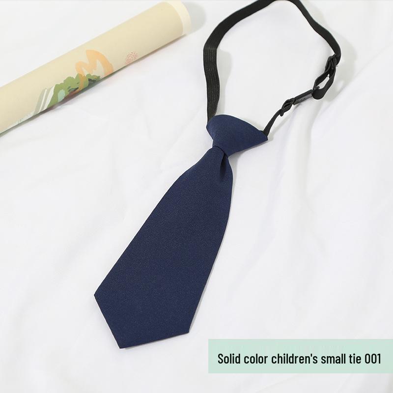 Children s Plain Color Tie - Polyester Silk, Ideal for Performances