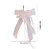 Elegant Phone Charm Chain Bag Pendant for Backpack Purse Wallet Stylish Ribbon Bowknot Keychain Accessory for Women
