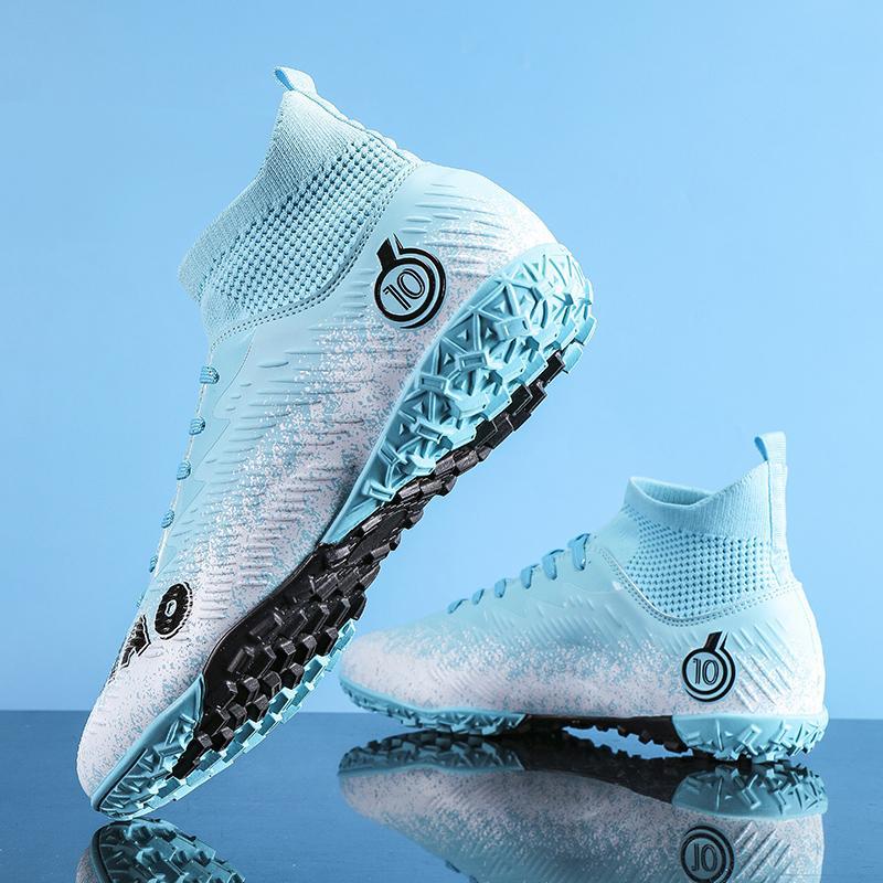 2025 new manufacturers help 2025 high-top football shoes men's broken nails adult training game sports shoes