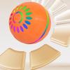 Jumping Dog Ball Toy Durable ABS Chew Proof Design Stimulates Exercise Reduces Anxiety For Active Pet