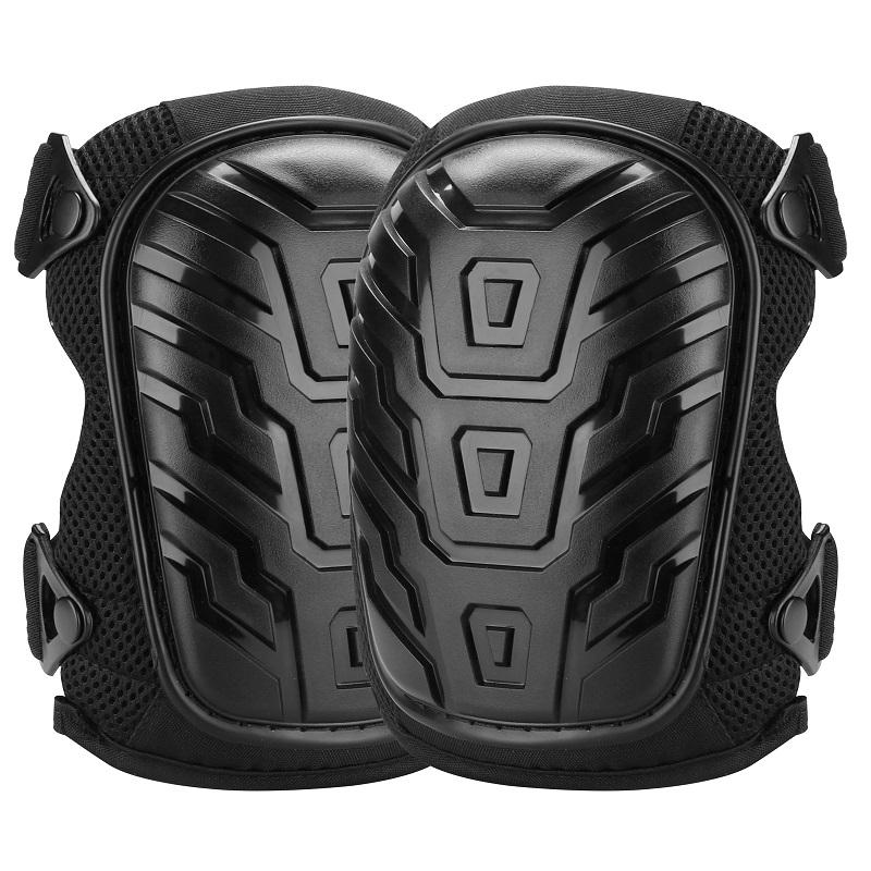 Adjustable Professional Gel Knee Pads Brace Guards Support Safety Protection Construction Flooring Gardening Cleaning For Work