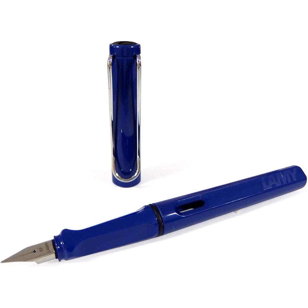 Lamy LAMY Fountain Pen Safari Safari Blue L14 Nib Size: M (Medium) Cartridge Converter Dual Use B...