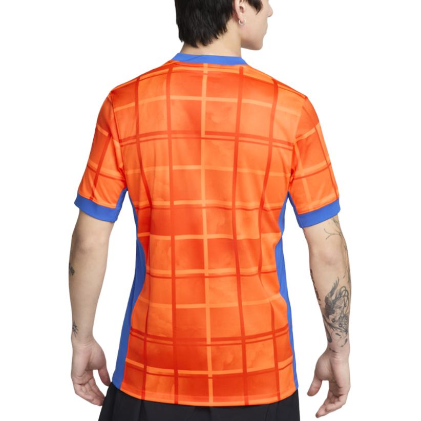New Nike Dri-Fit Soccer Jerseys Men's Bright Orange/Royal Blue/Royal Blue HM6171-819