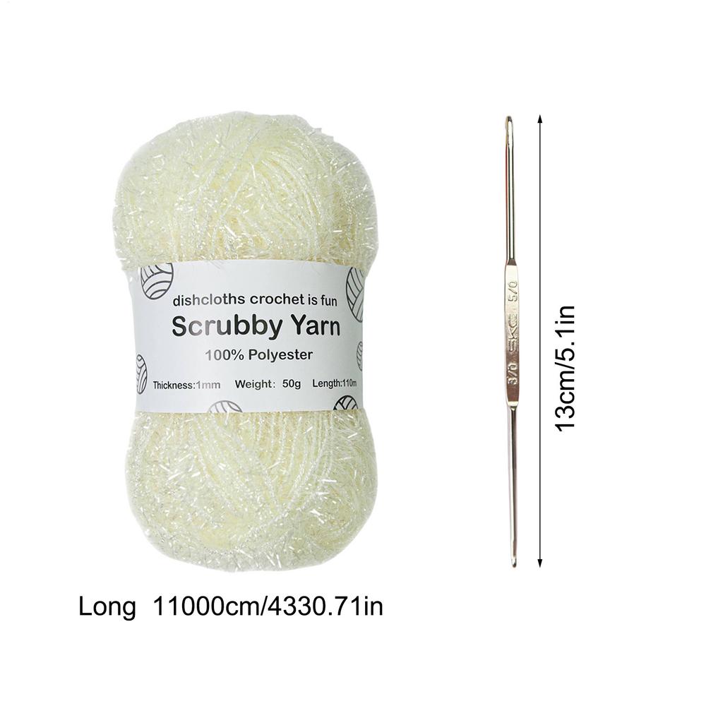 

Пряжа Scrubby Shine Разные Цвета Ассорти Scrubby Изысканная Пряжа для Вязания Крючком и Вязания Пряжа Scrubby для Банных Полотенец Кухонных Полотенец