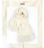 Women's Imitation Cashmere Winter Scarf - Thick Solid Color, Versatile Men's Shawl, Cashmere Wool Blend