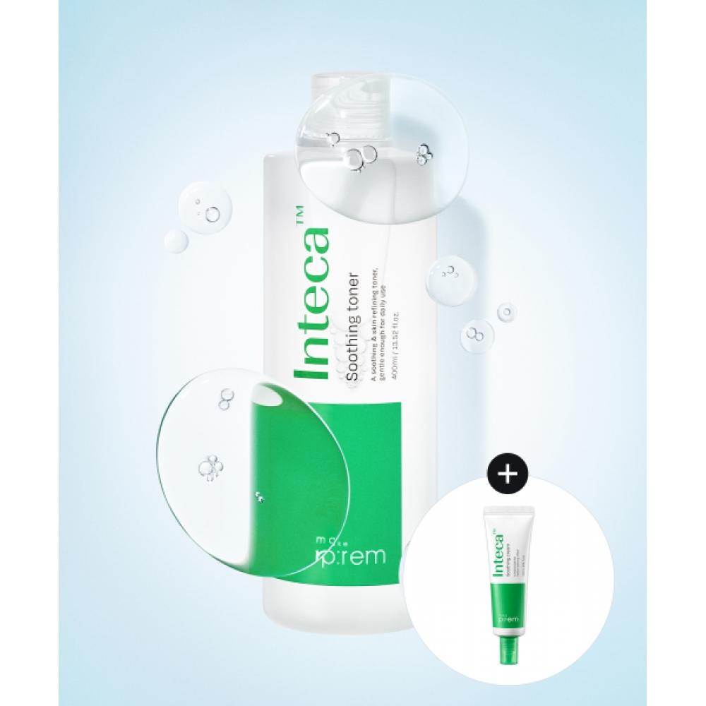 Makeprem [2pack] Inteca Soothing Toner 400ml NONE