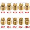 10pcs Carburetor Main Jet Kit for Honda GX160 GX200 PWK Keihin OKO CVK Carb Gold