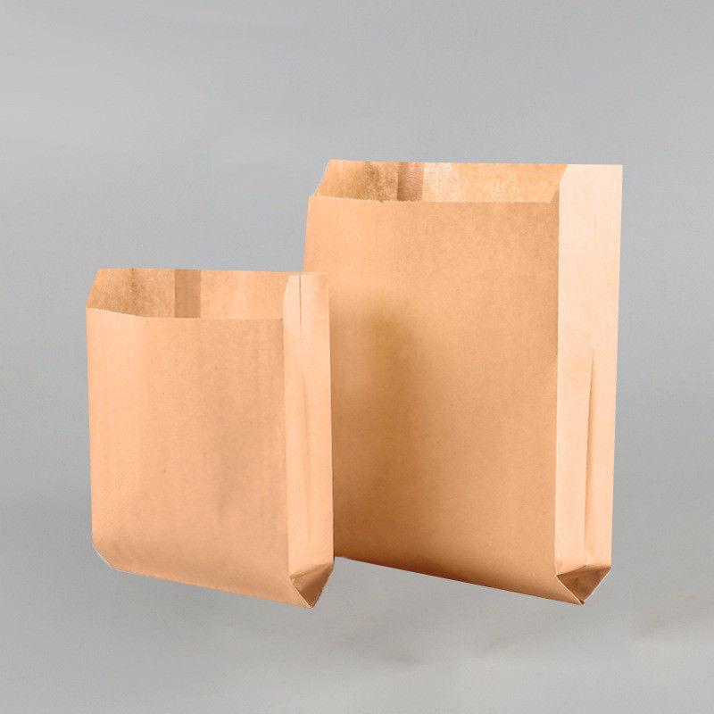block bottom kraft bolsas