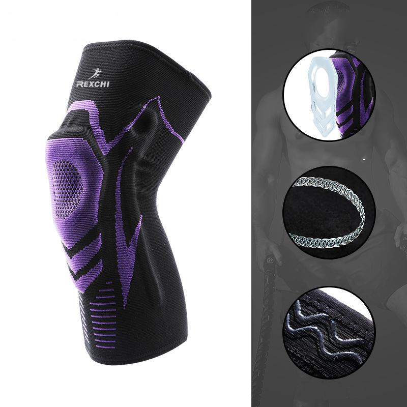 Fitness Knee Pads Basketball Kneepads Protector Men Pressurized Support Gear Running Volleyball Brace Protector Sport