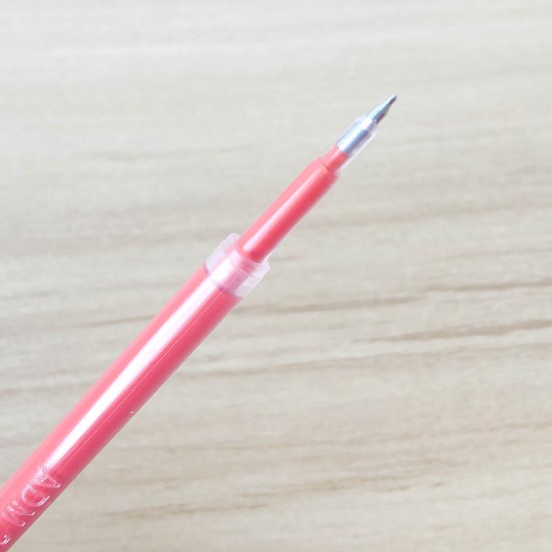 Clickable Pen Refill 0.38mm - Large Capacity Black/Red for Office, Business & Student Use
