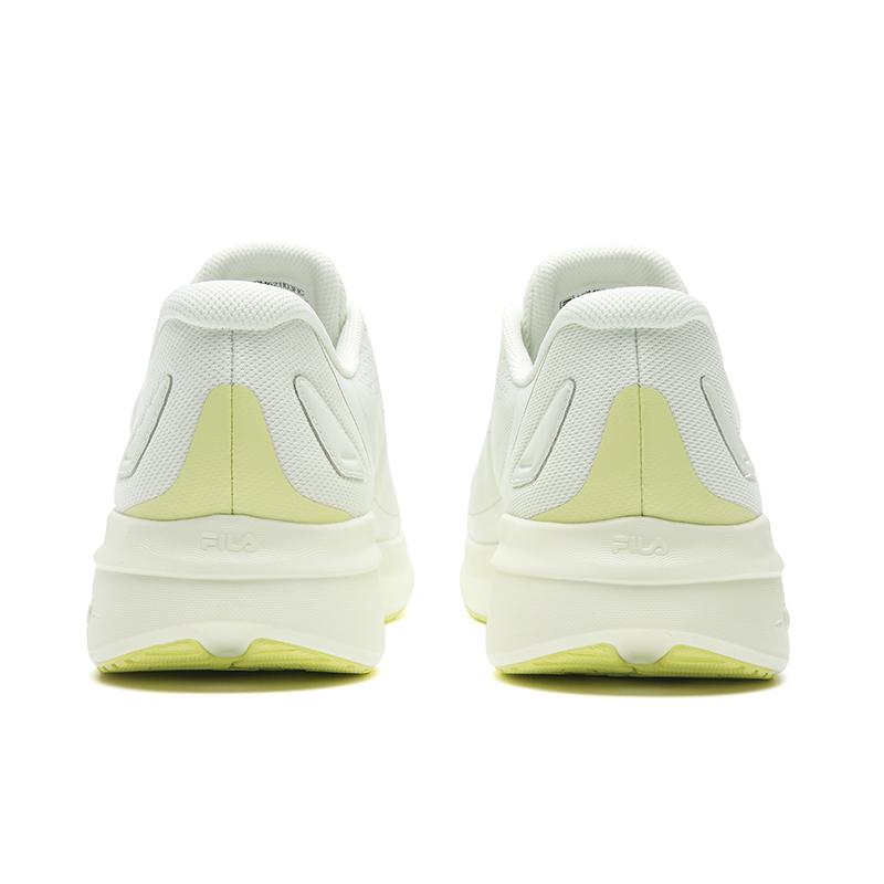 FILA NUVOLE Soft Cloud Cushioning Breathable Lightweight Rebound Running Shoes Men's White Green A12M621103FIC