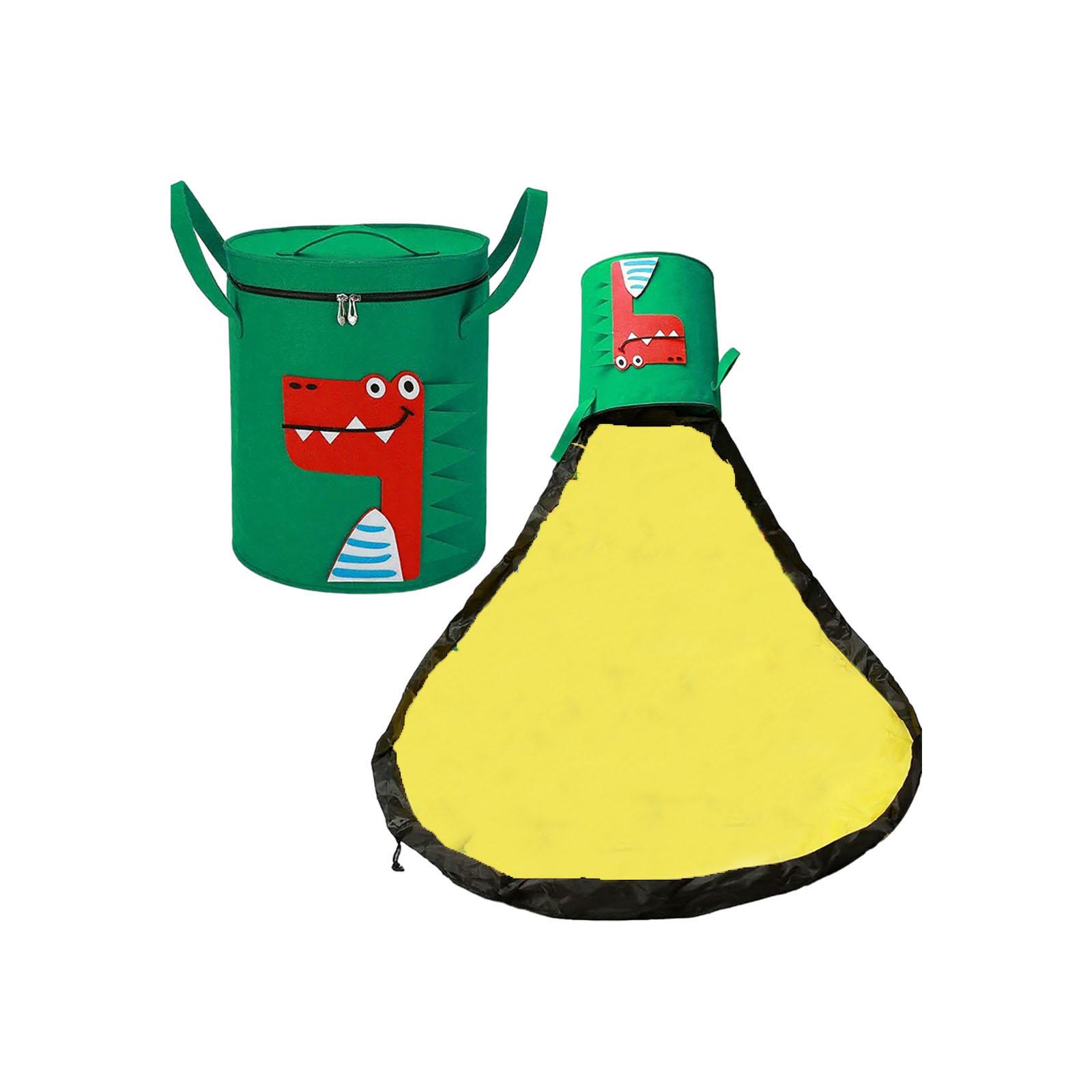 

Сумка-корзина для хранения игрушек со шнурком, с милыми рисунками животных, подходит для конструкторов, пазлов, игрушек и хранения в детских комнатах One Size красный