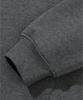 Agod Reversible Heavy Fleece Boa Hooded Zip-Up [Charcoal]