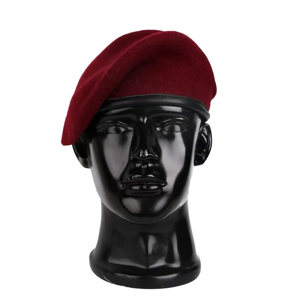 Painters British Color Plain Color Solid Woolen Men Hats Side Buckle Flat Cap Spring And Autumn Hip Hop Style Street Style Urban Street Style Berets
