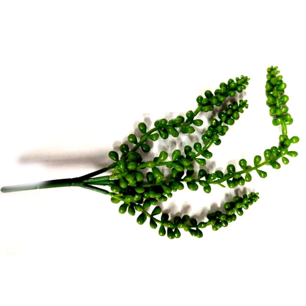 Planta Suculenta Artificial Colgante Realista de Mimbre Sintético para Decoración del Hogar