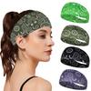 Paisley Sweatproof Absorbent Fitness Running Headband