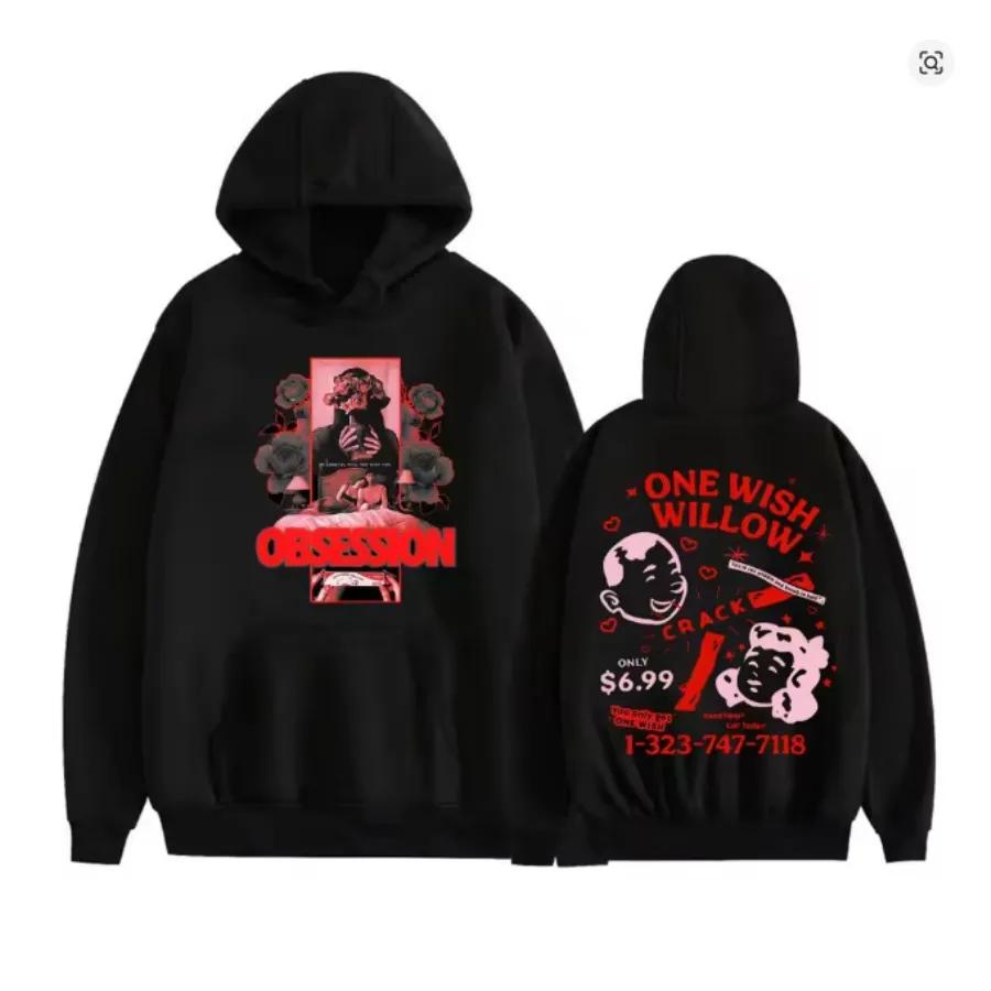 Horror Movie Obsession One Wish Willow Hoodie Funny Men's Hoodie Harajuku Unisex Street Wear Fleece Pullover Sweatshirt53