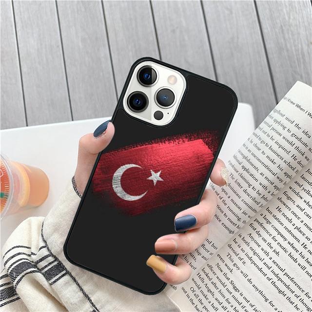 turkey turkish flag Coque Shell For iPhone 17 Air 15 16 14 13 12 Pro Max 11 Pro Max Plus Phone Case Cover