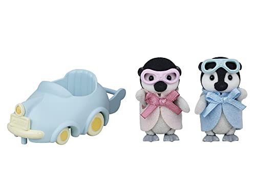 Sylvanian Families Doll/Furniture Set [Penguin Baby Cart] DF-23 ST Mark Certification For Ages 3 and Up Toy Dollhouse Sylvanian Families EPOCH