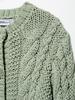 European & American Style Floral Button Women's Knit Cardigan - Soft & Cozy, Short Design for Early Spring 2025.
