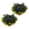 Convenient Installation Attachments Artificial Plant Balls Faux Flower Balls