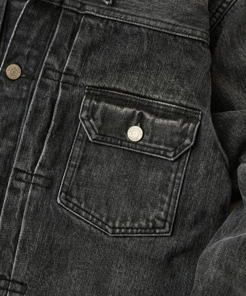 Outstanding Selvedge Denim 1St Jacket_Washed Black