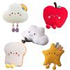 Soft And Fluffy Cloud And Star Plush Pillow Toy For Teenagers
