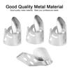 Finger Picks Metal 3Pcs Index Finger 1Pc Thumb Guitar Parts Musical Instrument Accessories(Gold )