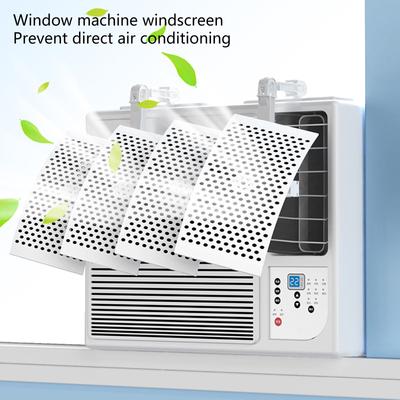 Window Type Aircon Wind Diverter Bedroom Air Conditioner Wind Deflector Breathable Air Conditioning Baffle for Baby Room