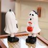 Hand-painted Resin Ghost Figurine Handicraft Ghost Halloween Decoration  Desk Decor