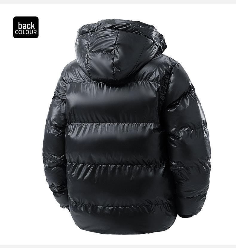 Men's 2025 Winter Hooded Thick Cotton Jacket - Warm, Windproof Korean Style Casual Coat