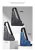 Men's Lightweight Crossbody Chest Bag - Irregular, Simple, Casual, and Trendy for Outdoor Sports
