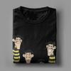 The Daltons Lucky Luke Men T Shirt Novelty Tees Short Sleeve Round Neck T-Shirts 100% Cotton New Arrival Clothing