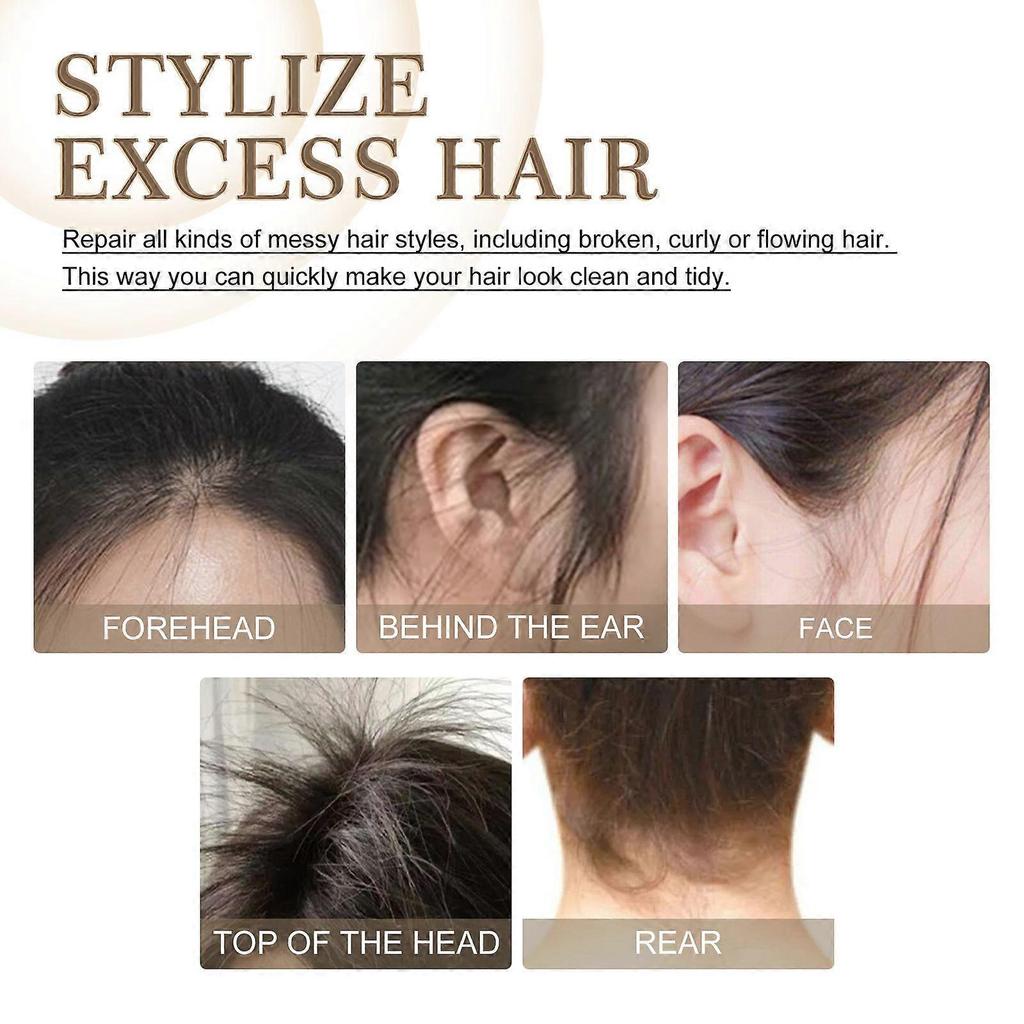 Hair Wax, Stick Shape Hair Lasting Styling Smooth Frizzy Hair Soft Firming Pomade Stick