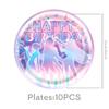 KPOP Demon Hunter Girl Group Party Supplies Set: Plates, Balloons, Decorations for Kids' Birthdays