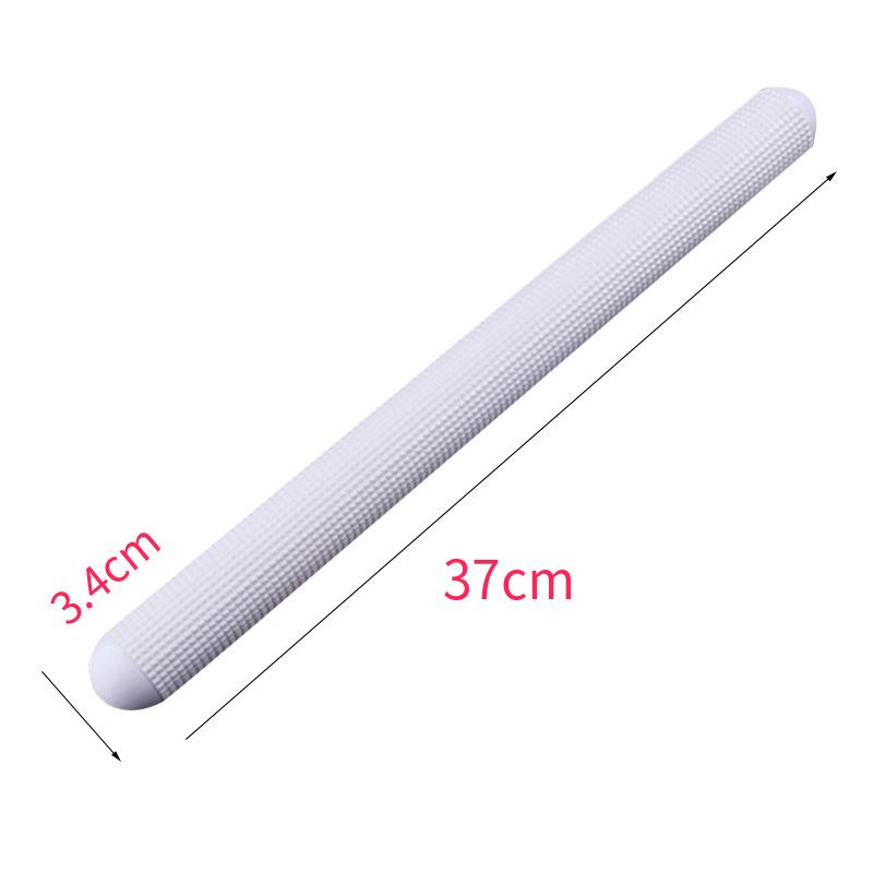 Embossed Dots Plastic Rolling Pin for Bread and Pastry