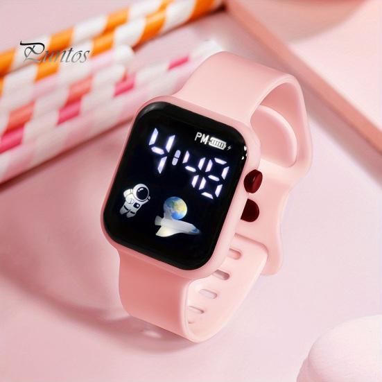 Reliable Electronic Watch LED Digital Stylish Square Shockproof Sporty Clear Reading Design Student Sport Personality Accurate