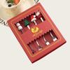 4/6pcs Stainless Steel Spoon Fork Set Gold Silver Coffee Tea Spoon Creative Tableware  Birthday Gift