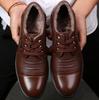 Men Genuine Leather Boots Winter Men Super Warm Ankle Boots Luxury Brand Boots For Man Bota Masculina Erkek Bot Botas Hombre