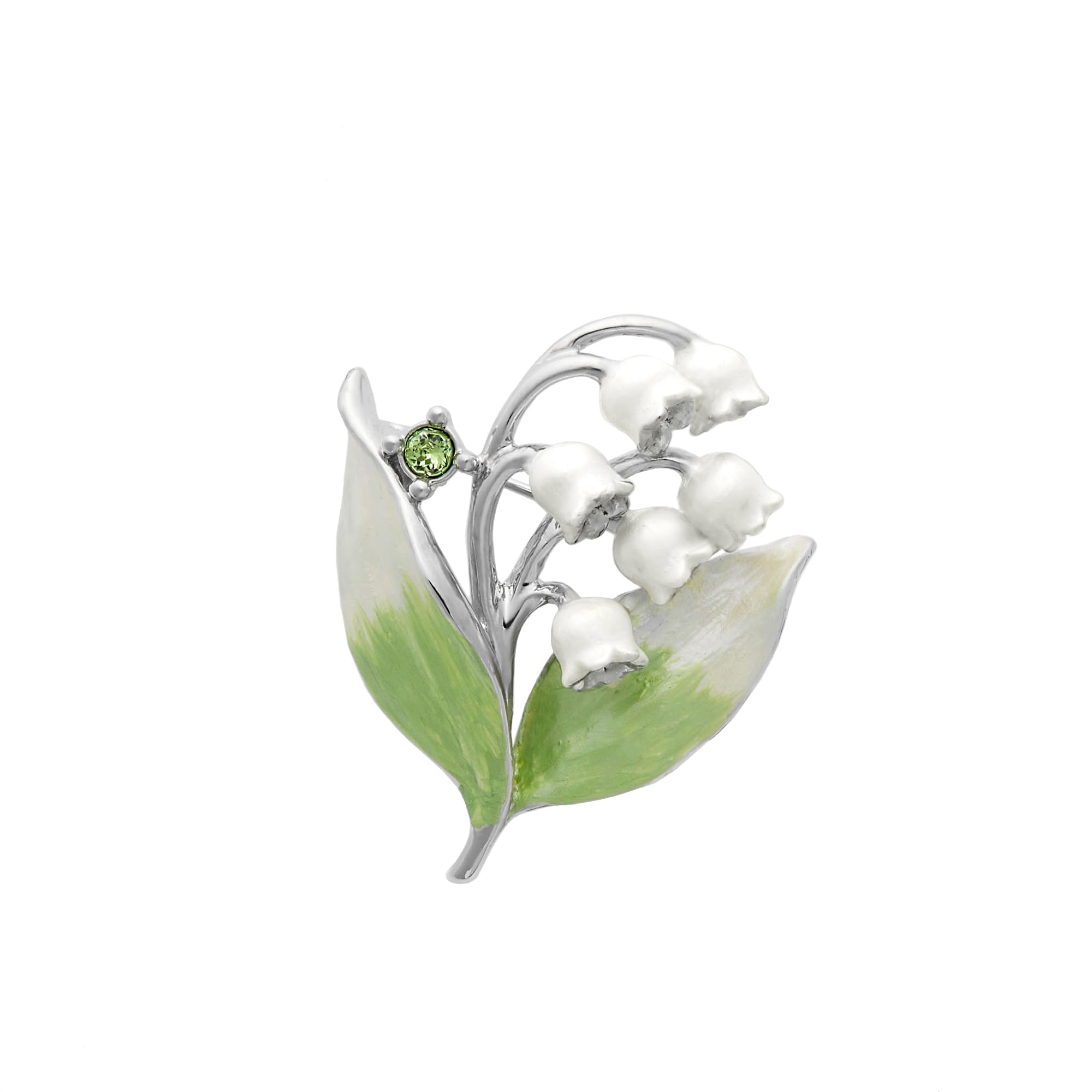 

Брошка Конвалія VBRV8033 UW [Vendome Boutique] білий