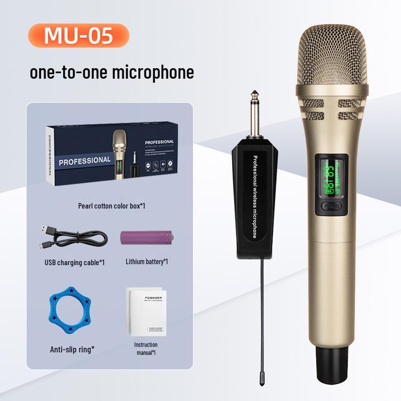 

Universal U-Band Dual Wireless Microphone for KTV, Home, Outdoor, and Live Events